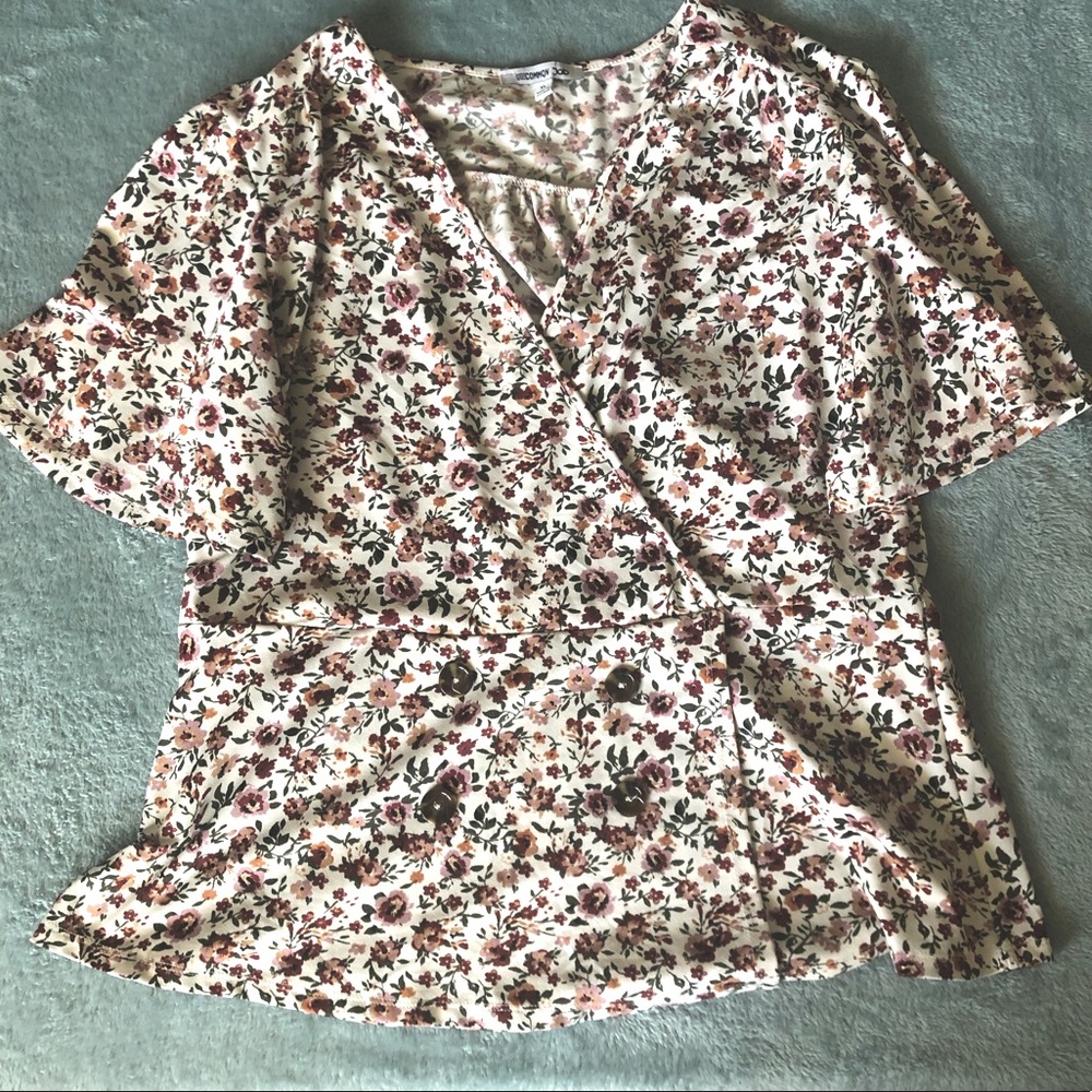 Faux Wrap Top - XL